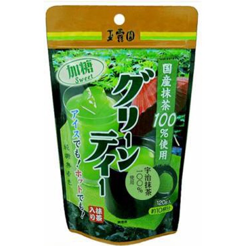 玉露園 抹茶グリーンティー 120g