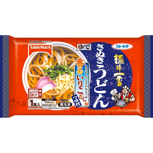 テーブルM(冷食)麺棒一番さぬきうどんいりこだし