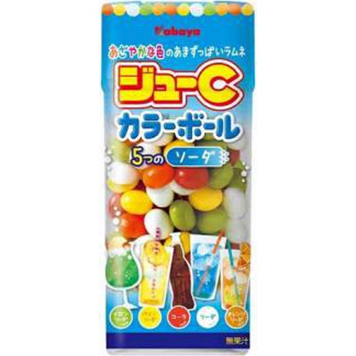 カバヤ ジューCカラーボールソーダ 35g