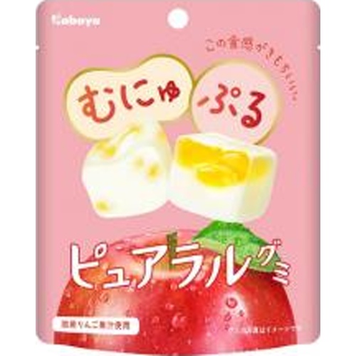 カバヤ ピュアラルグミ りんご58g