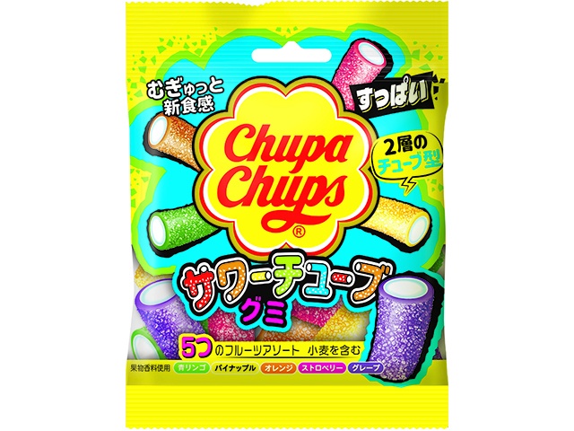 チュッパチャプス サワーチューブグミ55g【03/23 新商品】