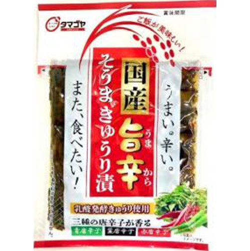 菅野 国産旨辛そうまきゅうり漬 120g