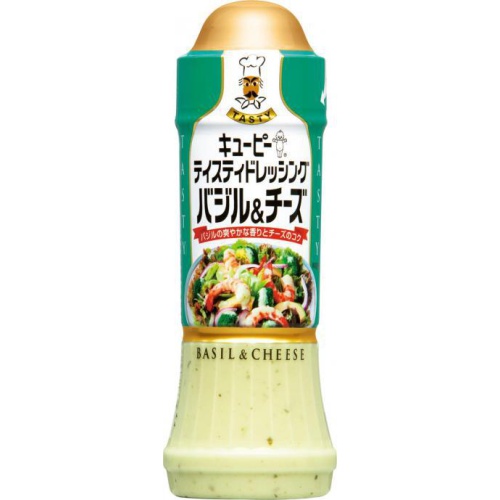 QP テイスティドレ バジル&チーズ210ml