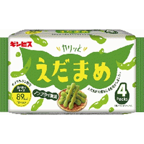 ギンビス カリッとえだまめ 4パック【09/08 新商品】