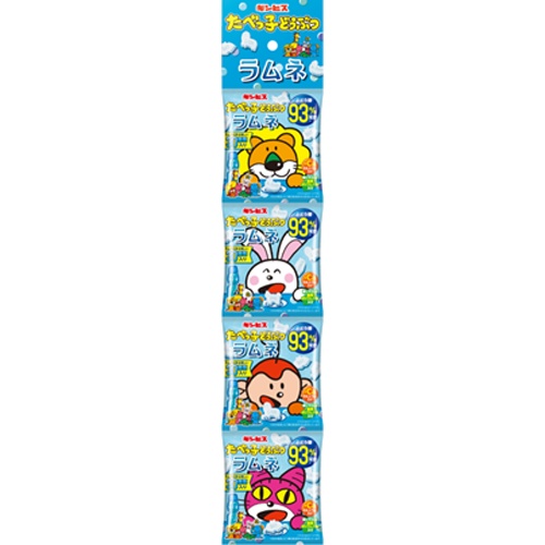 ギンビス たべっ子どうぶつラムネ 4連【09/15 新商品】