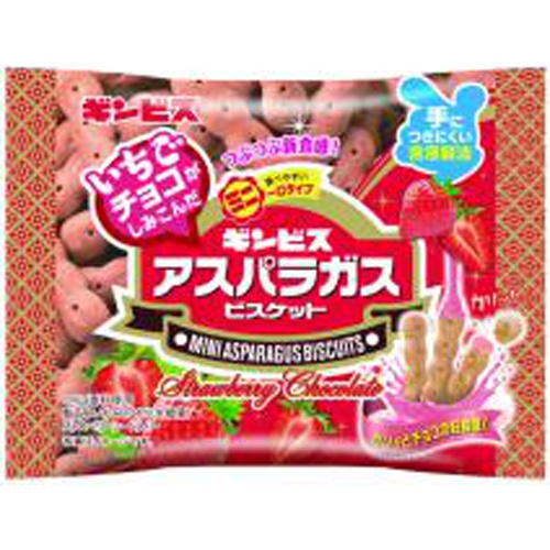 ギンビス いちごチョコミニアスパラガス 25g