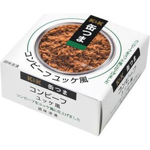 K&K 缶つまコンビーフ ユッケ風80g