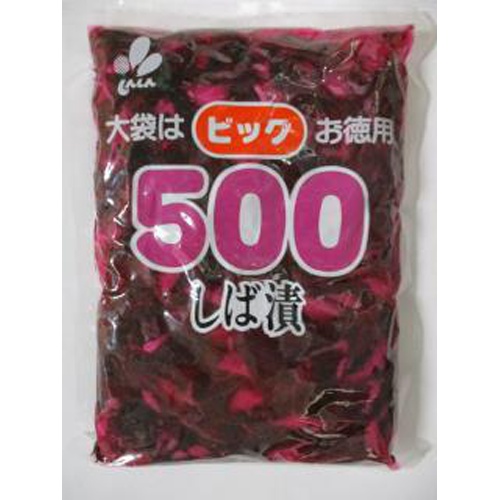 新進 ビッグ500 しば漬500g(業)