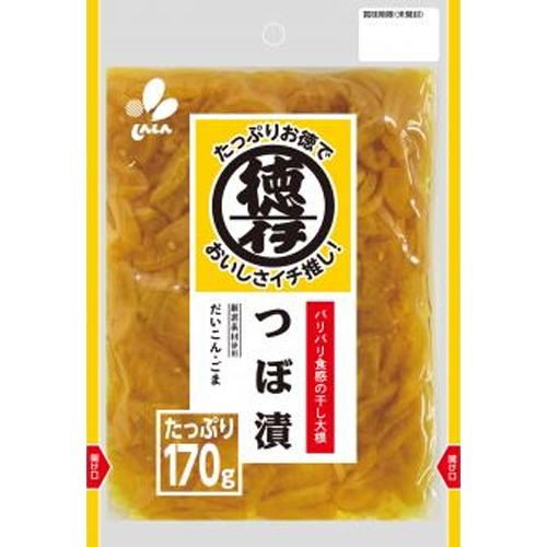 新進 徳イチ つぼ漬 160g【09/01 新商品】
