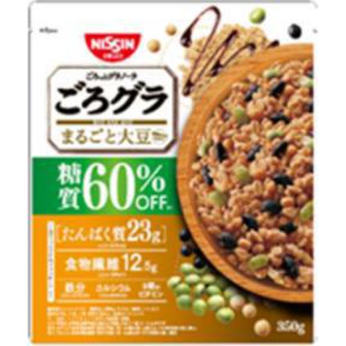 シスコ ごろグラ糖質60%オフまるごと大豆350g