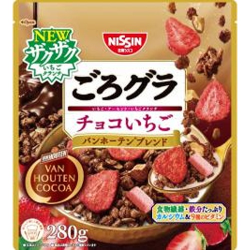 シスコ ごろグラ チョコいちごバンホーテン280g