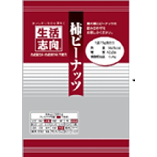 生活志向 柿ピーナッツ 66g【04/30 新商品】