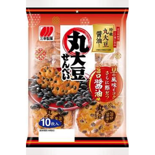 三幸 丸大豆せんべい 旨口醤油味10枚