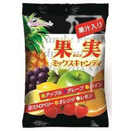 佐久間 果実ミックスキャンディ 90g