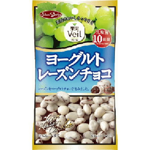 正栄 果実Veil ヨーグルトレーズンチョコ40g