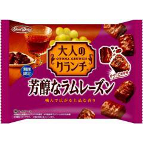 正栄食品工業 大人のクランチ 芳醇なラ ムレーズン112g