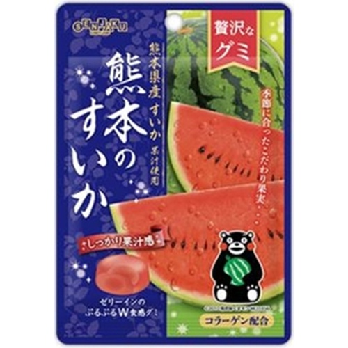 扇雀飴 贅沢なグミ熊本のすいか 34g