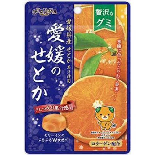 扇雀飴 贅沢なグミ 愛媛のせとか34g