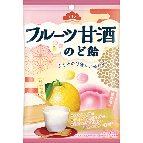 扇雀飴 フルーツ甘酒のど飴52g