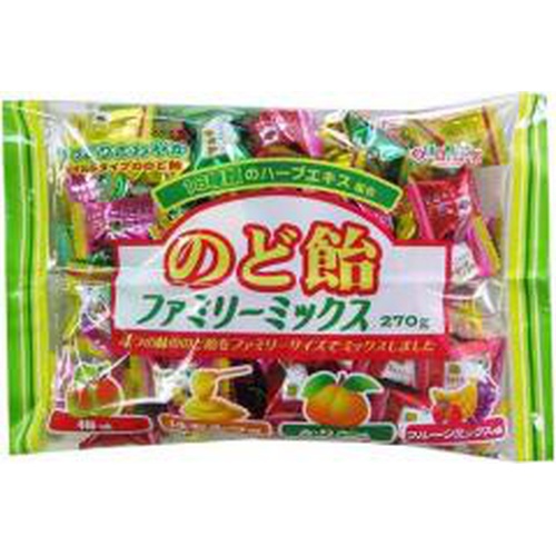 扇雀飴 のど飴ファミリーミックス 270g