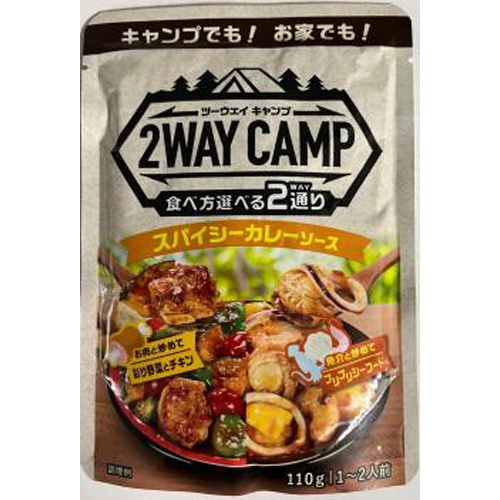 白子 2WAYCAMPスパイシーカレーソース110