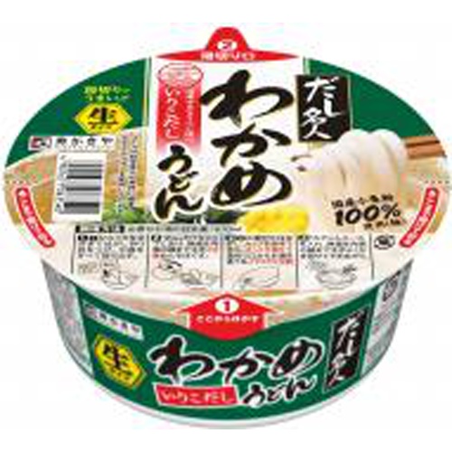 寿がきや カップだし名人いりこだしわかめうどん