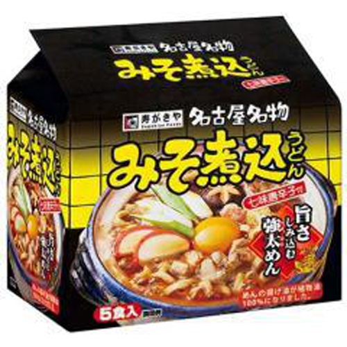 寿がきや 5食みそ煮込みうどん どん 5食