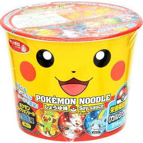 サッポロ一番 ポケモンヌードル しょうゆ味