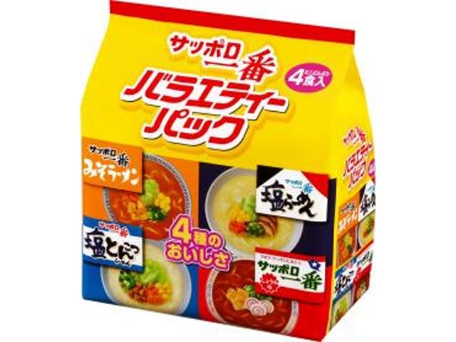 サッポロ一番 ミニどんぶりバラエティー4食【10/06 新商品】