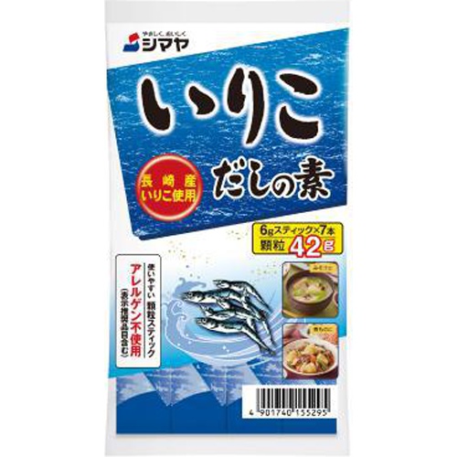 シマヤ いりこだしの素 6gx7本