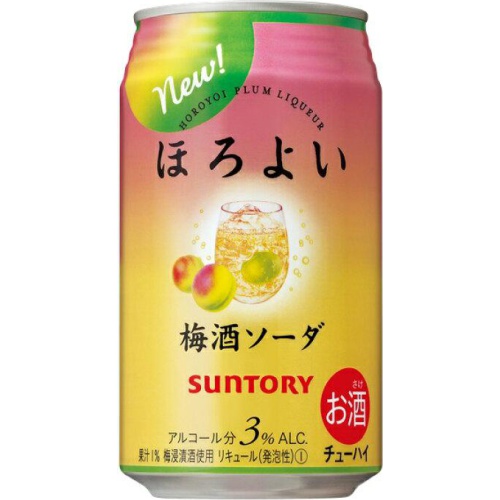 サントリー ほろよい梅酒ソーダ 350ml