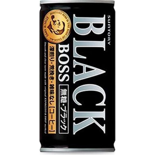 ボス 無糖ブラック 185g