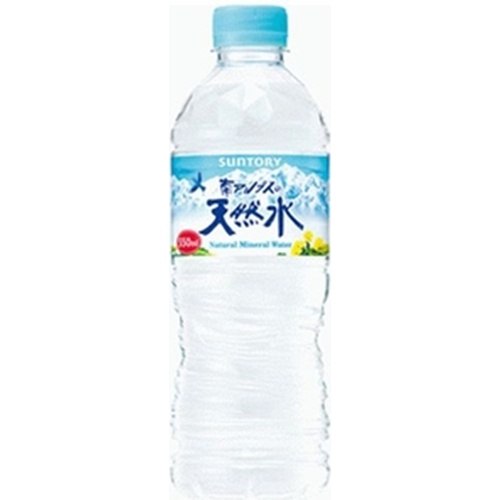 サントリー 天然水P550ml(南アルプス)手売用