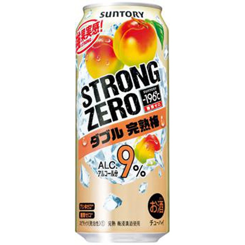 -196°Cストロングゼロ ダブル完熟梅 500ml