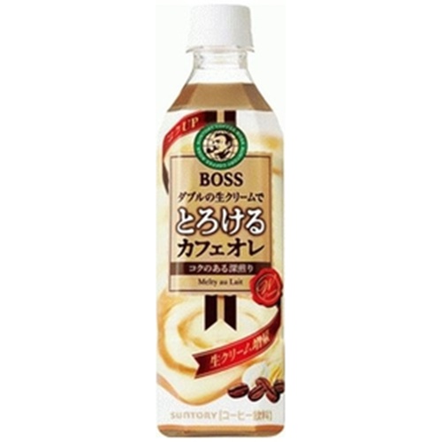 ボス とろけるカフェオレ P500ml