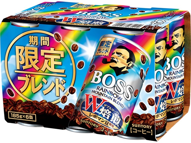 ボス 6缶パック レインボーマウンテンブレンド【10/01 新商品】