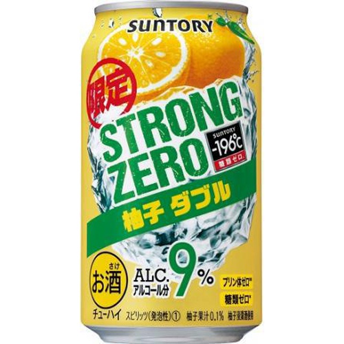 -196°Cストロングゼロ 柚子ダブル 350ml