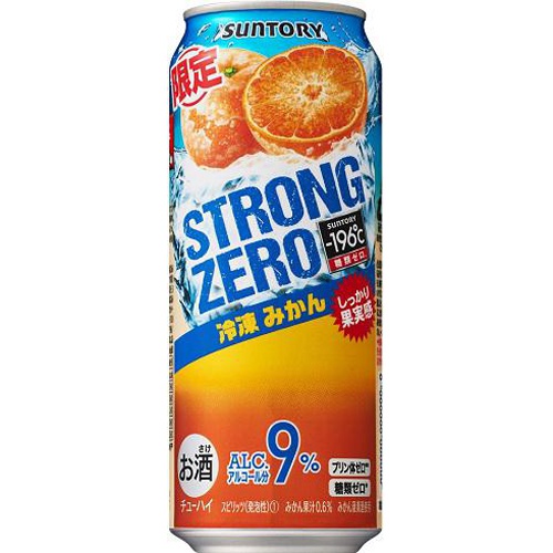 -196°C ストロング冷凍みかん 500ml