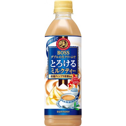 ボス とろけるミルクティー P500ml