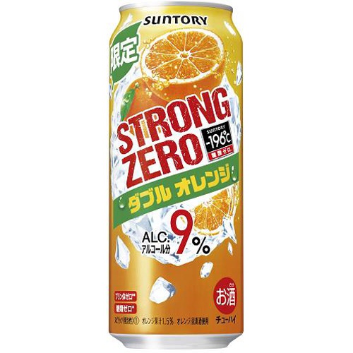 -196°C ストロングゼロダブルオレンジ 500ml