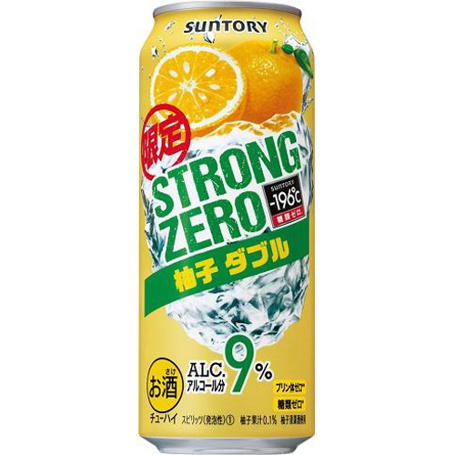 -196°Cストロングゼロ 柚子ダブル 500ml