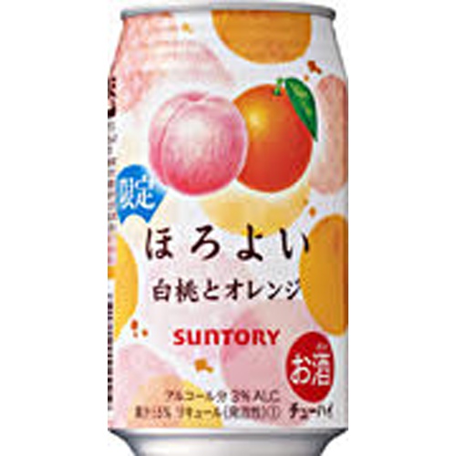 サントリー ほろよい白桃とオレンジ350ml