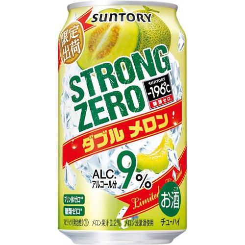 -196°Cストロングゼロ ダブルメロン 350ml