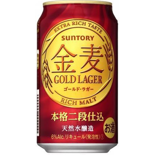サントリーフーズ 金麦 ゴールドラガー350ml