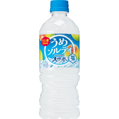 サントリー 天然水うめソルティ P540ml