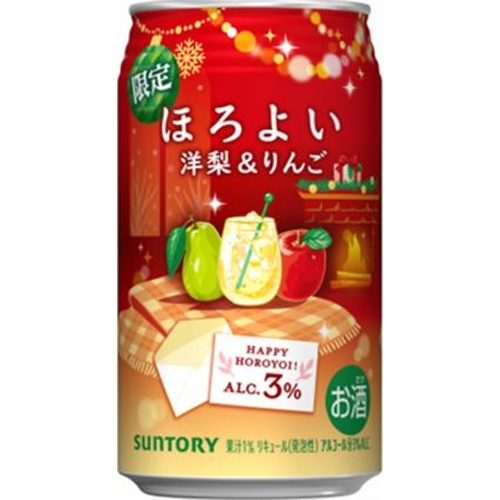 サントリー ほろよい 洋梨&りんご350ml