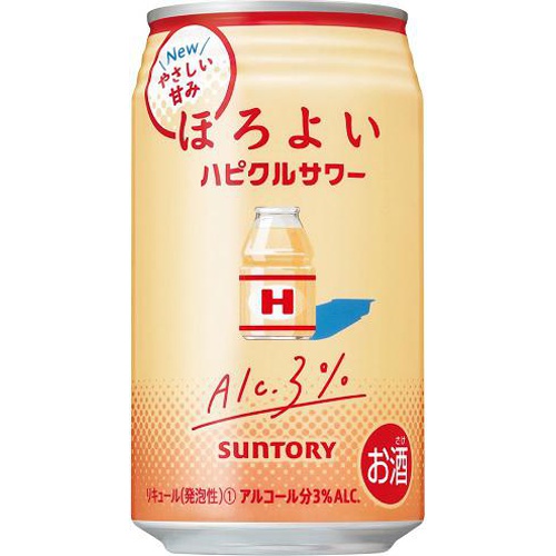 サントリー ほろよい ハピクルサワー350ml