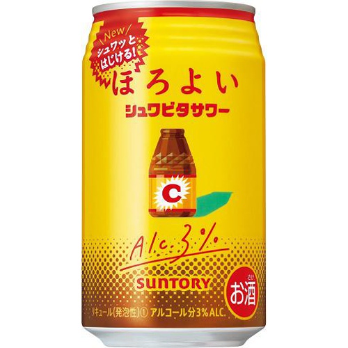 サントリー ほろよい シュワビタサワー 350ml