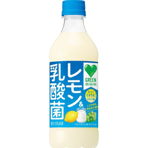 グリーンダカラ レモン&乳酸菌 P430ml