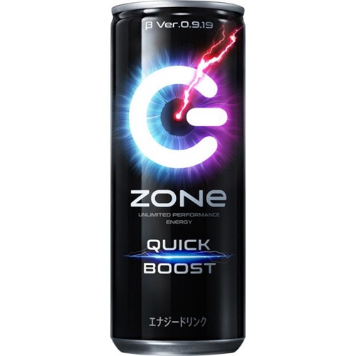 サントリー ZONe クイックブースト缶240ml